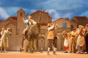Don Quijote, Rocinante y Sancho Panza, Royal Ballet
